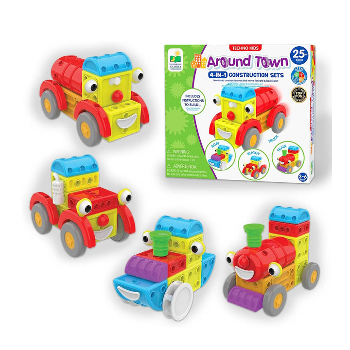 The Learning Journey International Techno Kids 4-in-1 Around Town