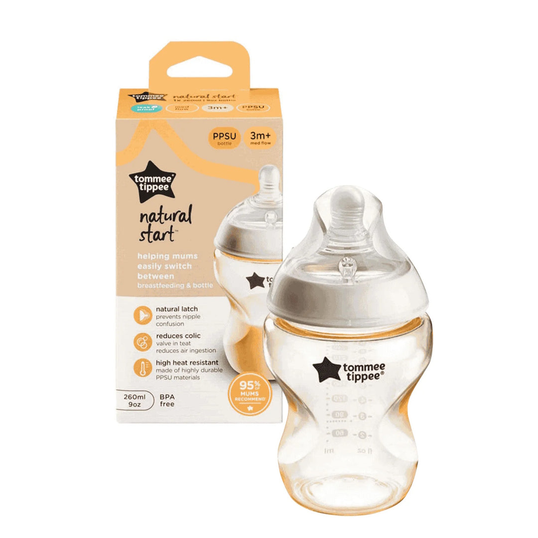 Tommee Tippee Bottle PPSU Natural Start with Teat