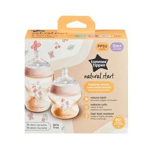 Tommee Tippee Bottle Newborn Set Natural Start PPSU
