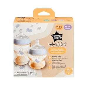 Tommee Tippee Bottle Newborn Set Natural Start PPSU