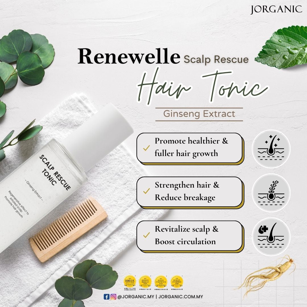 Jorganic Renewelle Scalp Rescue Tonic 150ml
