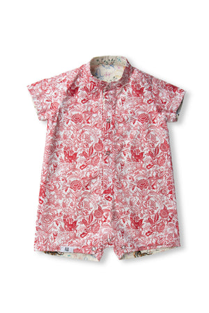 Maison Q Twelve Zodiac Reversible Boy Onesie