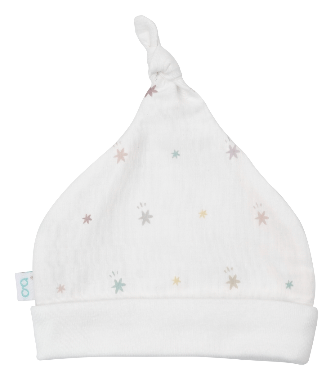 Granny Ben Muslin Top Knot Beanie Hat