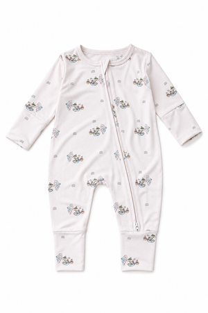 Twinkle Planet Lyocell Onepiece Pyjamas - Beachside Picnic