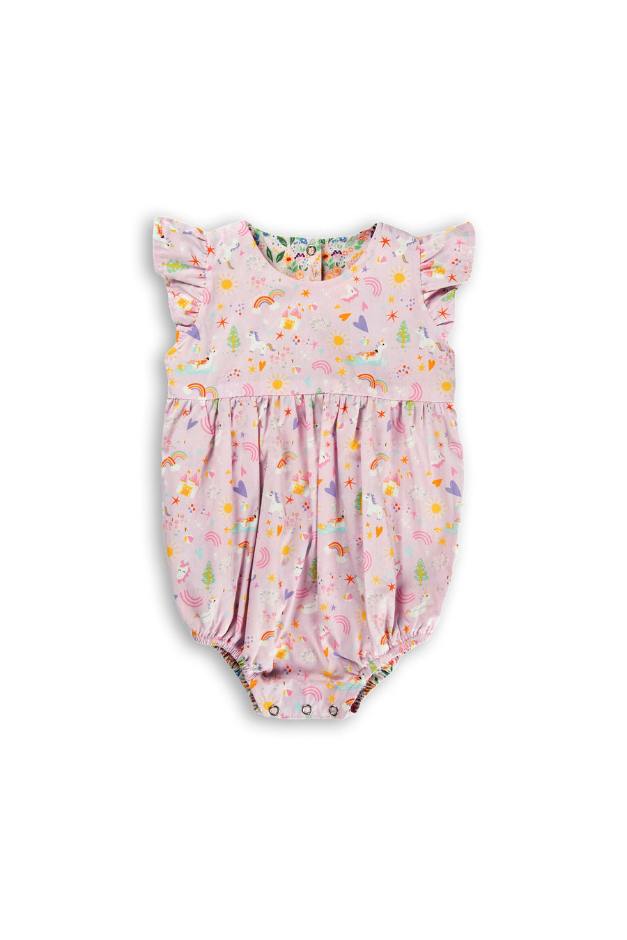 Maison Q Unicorn Reverie Reversible Girl Onesie