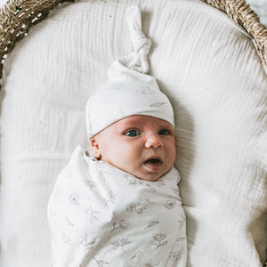 KAYS + KINS Bamboo Luxe Swaddle Set - Veloura Mist