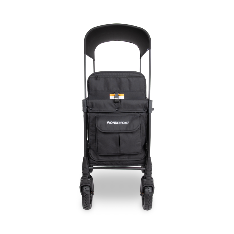 Wonderfold W2 Luxe Pro 2 Seater Wagon - Jet Black