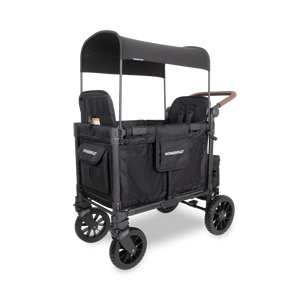 Wonderfold W2 Luxe Pro 2 Seater Wagon - Jet Black