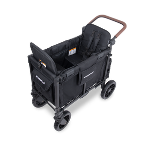 Wonderfold W2 Luxe Pro 2 Seater Wagon - Jet Black