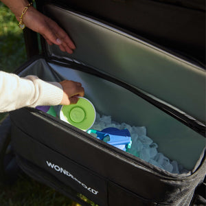 Wonderfold rear basket cooler