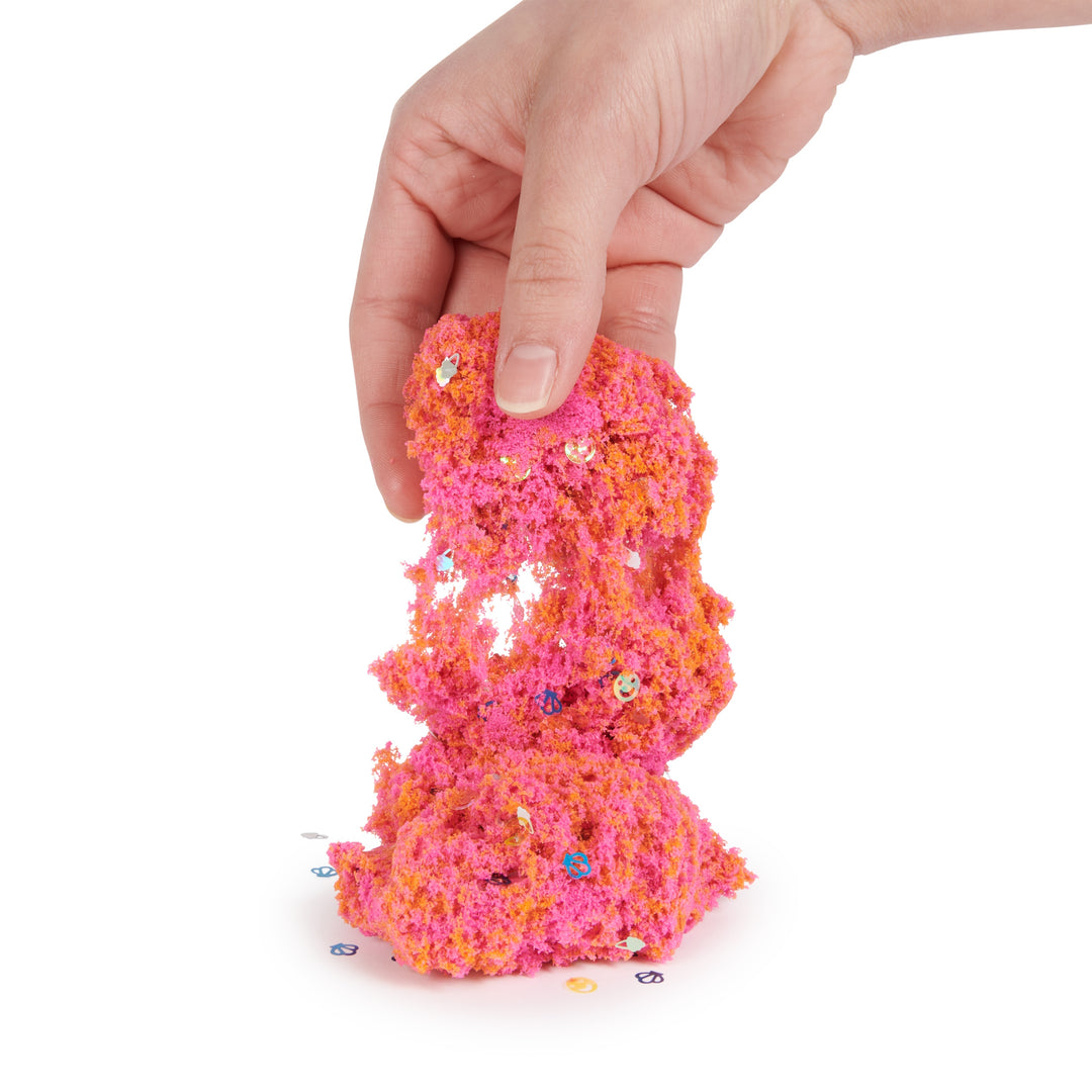 Kinetic Sand Flowfetti Play Sand with Glitter Mix-ins 4oz (113g) - Assortment