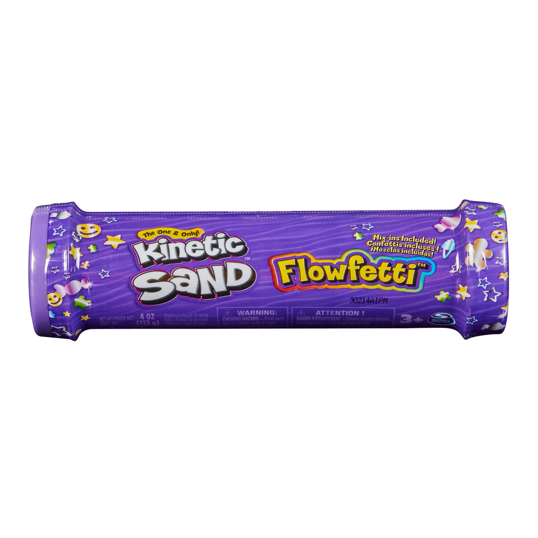 Kinetic Sand Flowfetti Play Sand with Glitter Mix-ins 4oz (113g) - Assortment