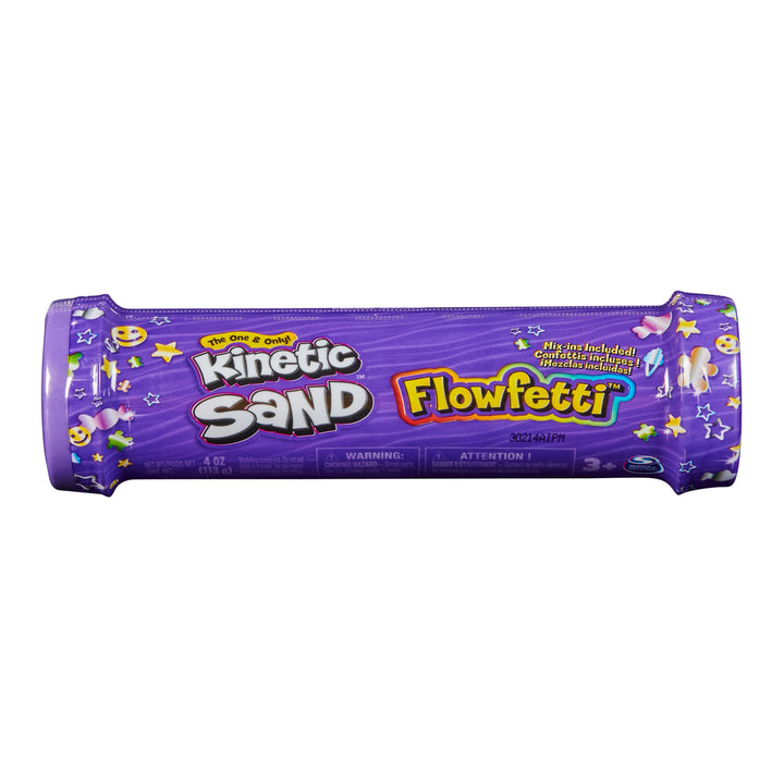 Kinetic Sand Flowfetti Play Sand with Glitter Mix-ins 4oz (113g) - Assortment