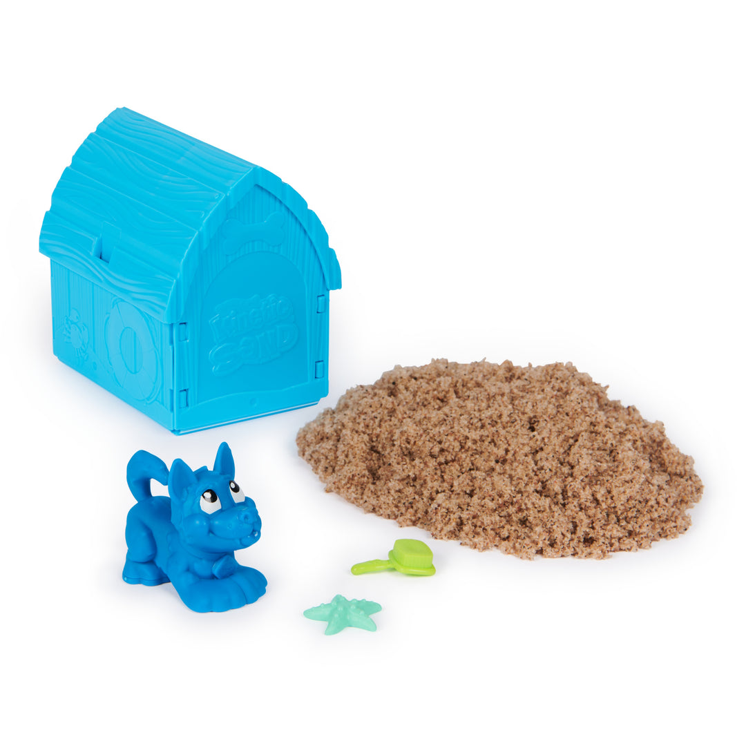 Kinetic Sand Doggie Dig with Surprise Multipurpose Dog Tool 6oz (170g) Assortment