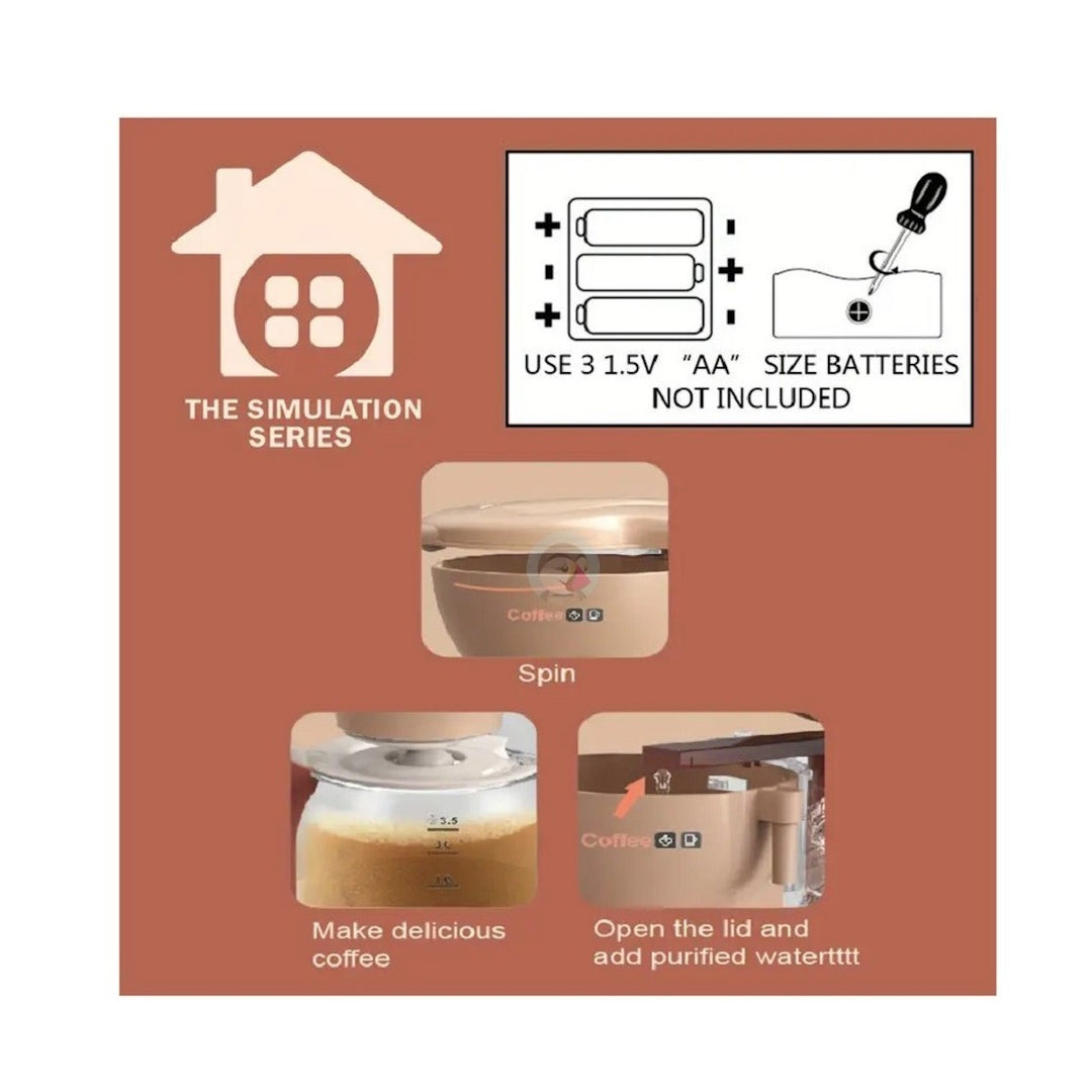 My Little Home Coffee Machine - Light and Sound