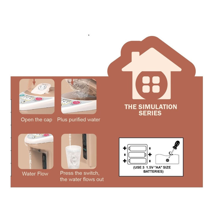 My Little Home Hot Water Dispenser - Light and Sound