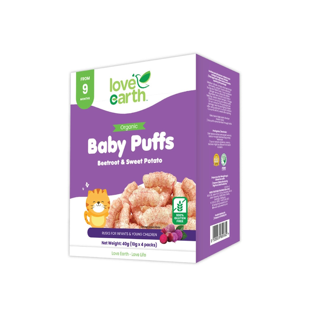 Love Earth Organic Baby Puff
