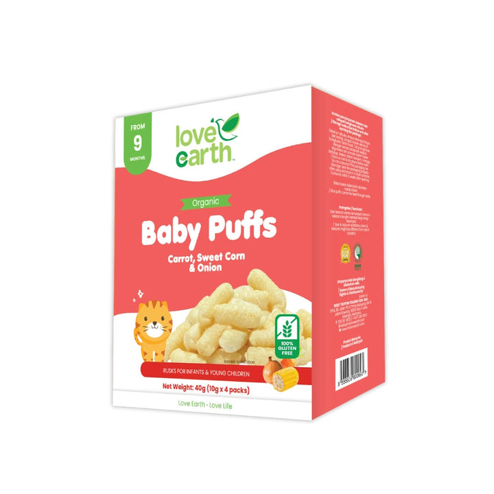 Love Earth Organic Baby Puff