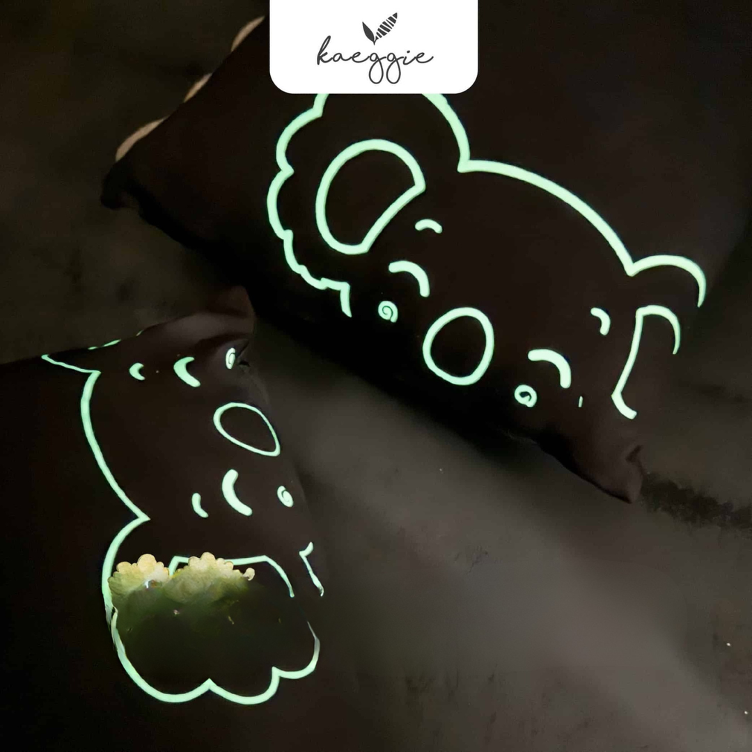 Kaeggie Organic Bamboo Hugging Pillow Dark Glow