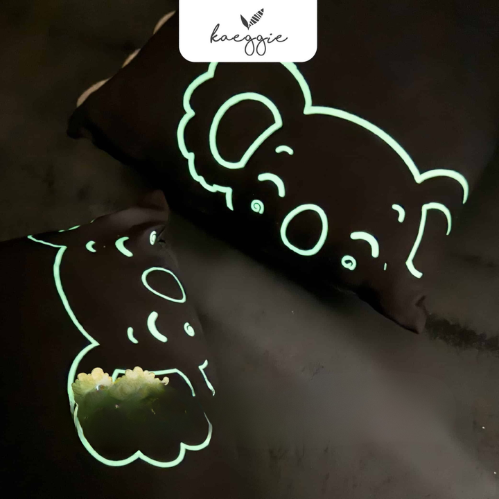 Kaeggie Organic Bamboo Hugging Pillow Dark Glow