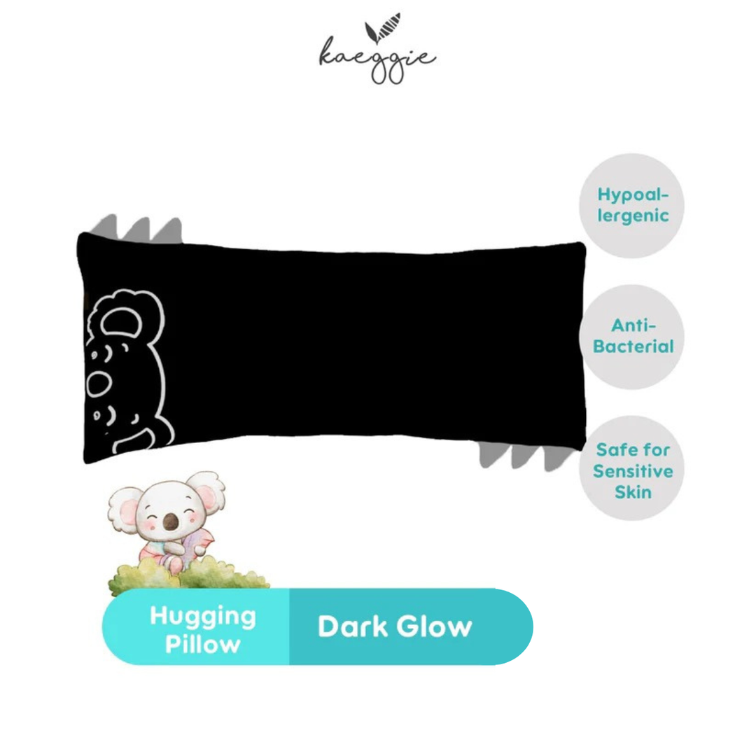 Kaeggie Organic Bamboo Hugging Pillow Dark Glow