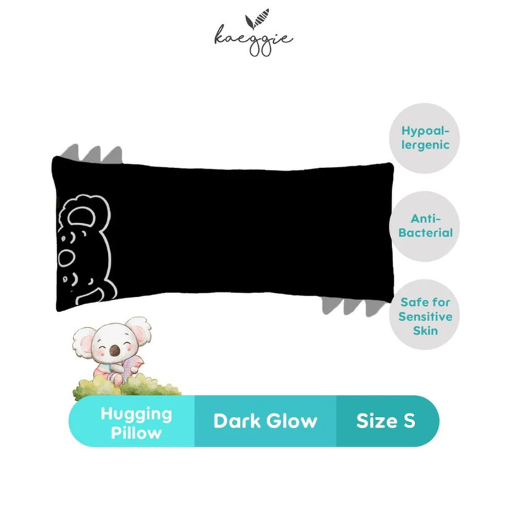 Kaeggie Organic Bamboo Hugging Pillow Dark Glow
