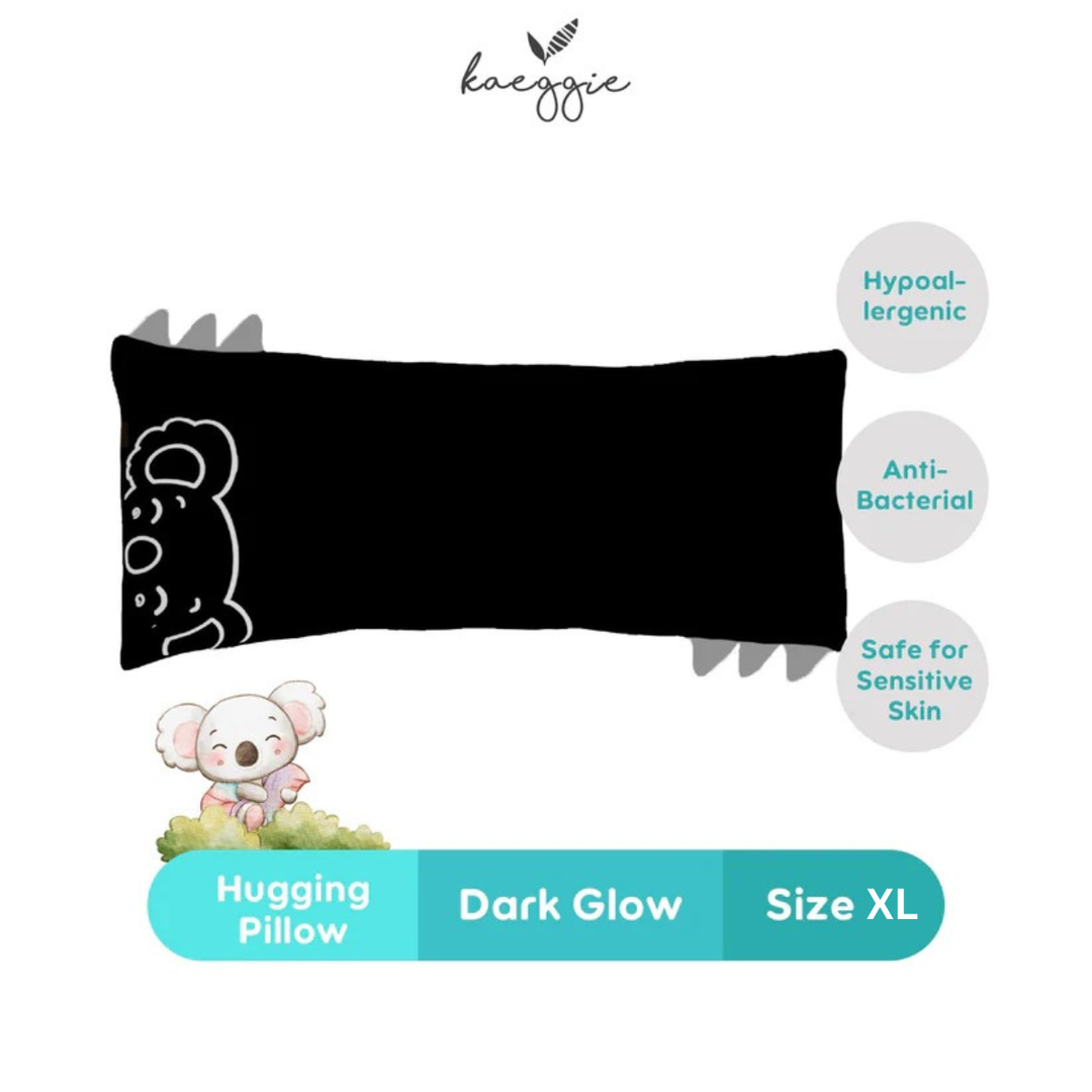 Kaeggie Organic Bamboo Hugging Pillow Dark Glow