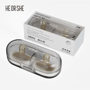 HE OR SHE Day and Night Pacifier (come with storage box)