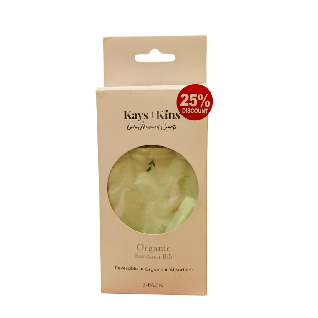 Kays + Kins Bandana Bib - Serene Olive