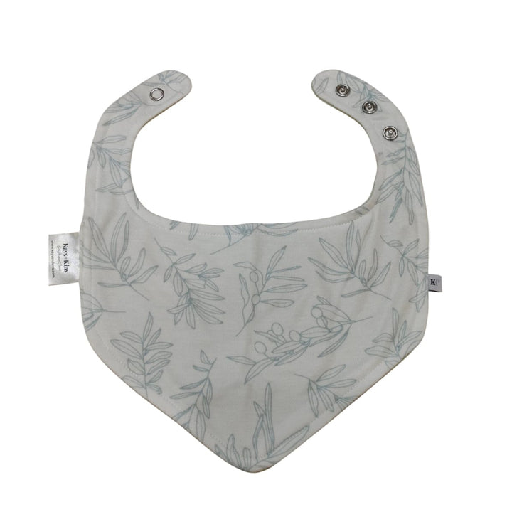 Kays + Kins Bandana Bib - Serene Olive