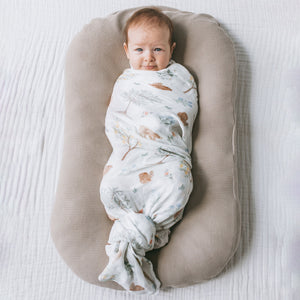KAYS + KINS Bamboo Swaddle - Woodland Citrus