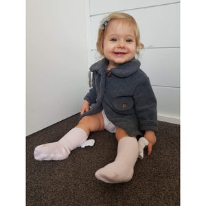 Akarana Baby Winged Socks Pink