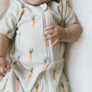 KAYS + KINS Zipsuit - Carrots - 12-18M