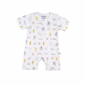 KAYS + KINS Zipsuit - Sea Friends - 12-18M