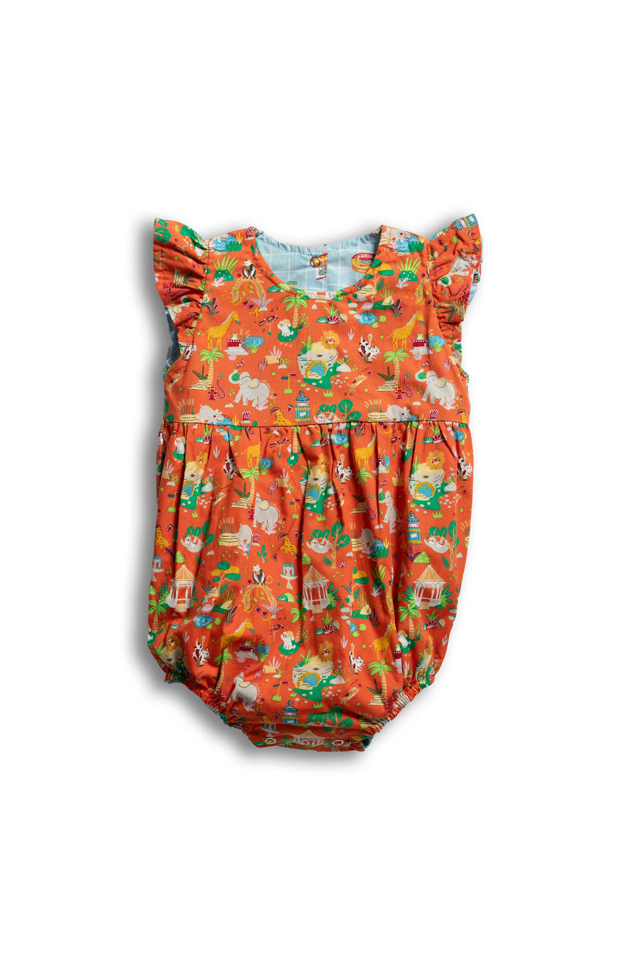 Maison Q Zoophoria Reversible Girl Onesie