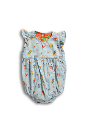 Maison Q Zoophoria Reversible Girl Onesie
