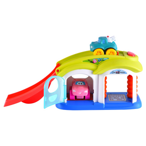 Infunbebe Vroom Vroom Center with ramp and cars