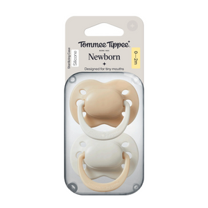 Tommee Tippee Newborn Silicone Soother 0-2m 2 Pack
