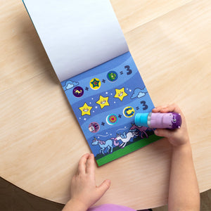 Melissa & Doug Sticker WOW! Activity Pad & Sticker Stamper - Purple Unicorn