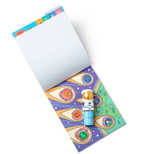 Melissa & Doug Sticker WOW! Activity Pad & Sticker Stamper - Astronaut