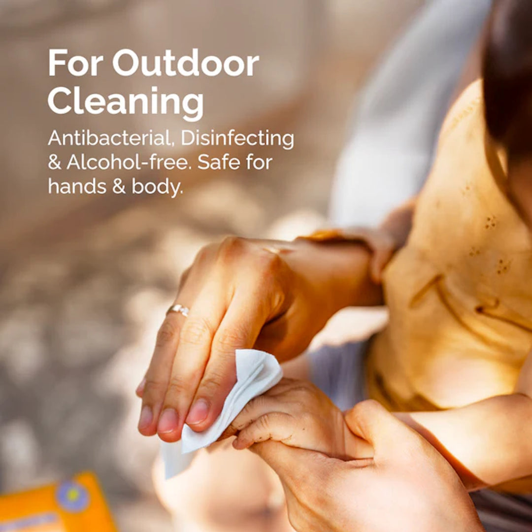 Hoppi Antibacterial Wipes (80 Wipes x 3 Packs)