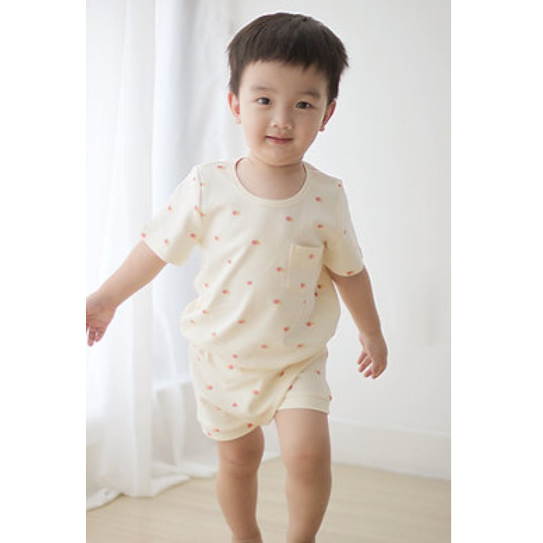 Twinkle Planet Organic Short Sleeves Casual Two-piece Set (18-24m)