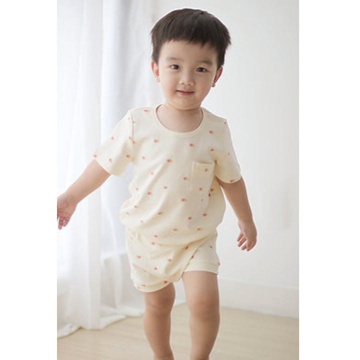 Twinkle Planet Organic Short Sleeves Casual Two-piece Set (12-18m)