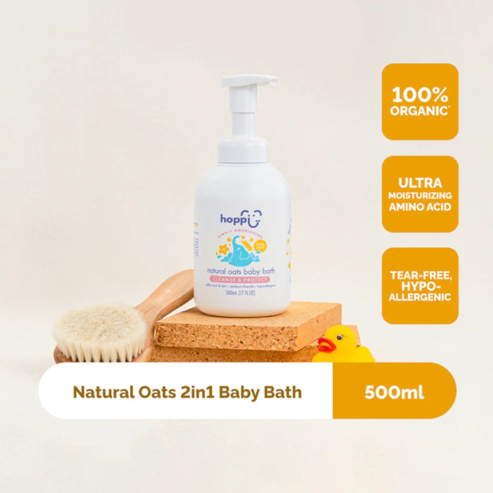 Hoppi Natural Oats Baby Bath 500ml