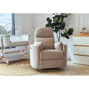 Babyhood Firenza chair in Latte in a nursery