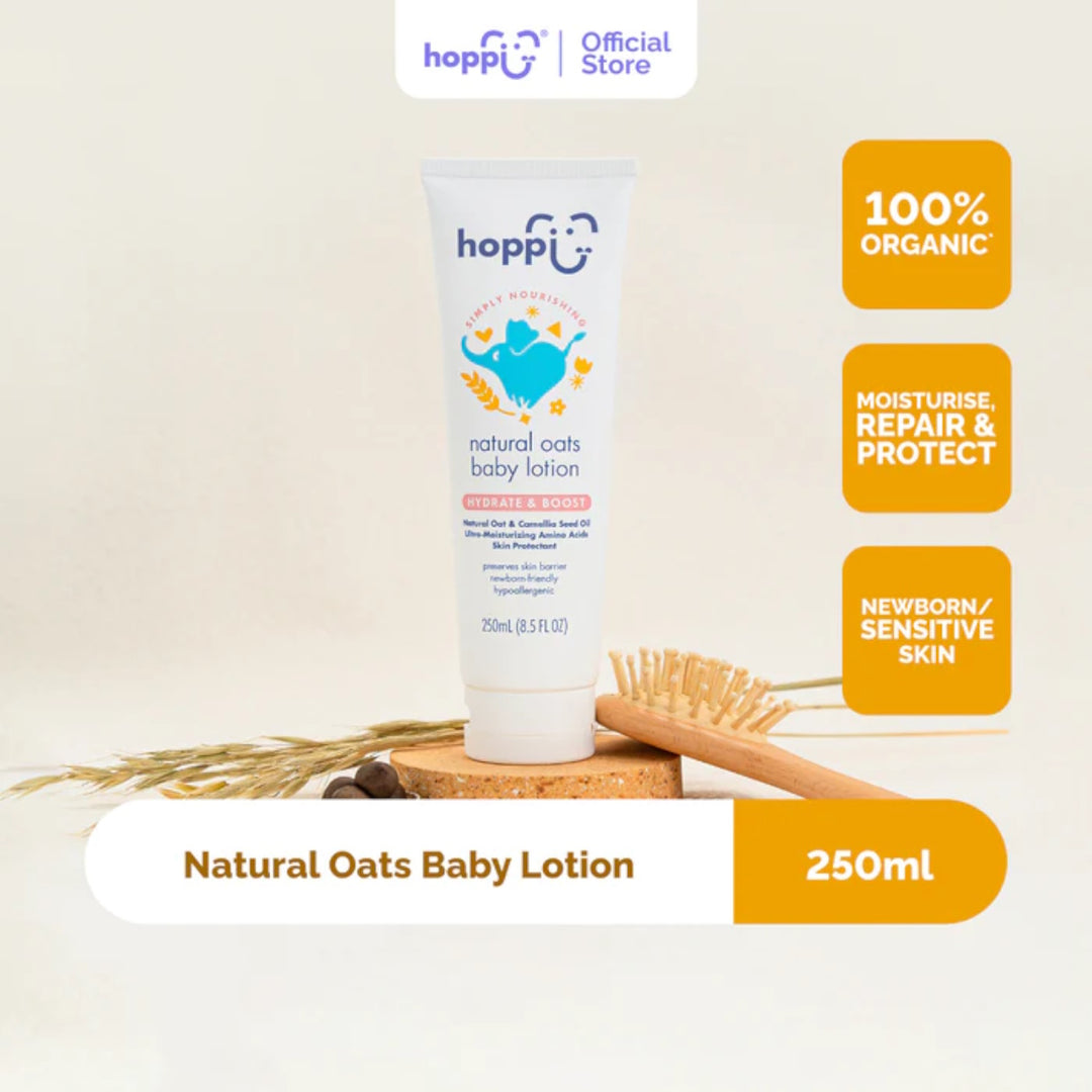 Hoppi Natural Oats Baby Lotion 250ml
