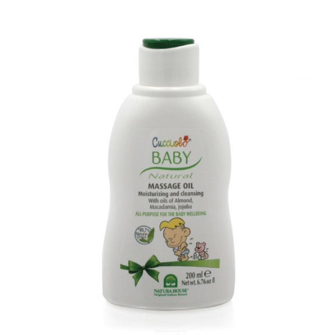 Cucciolo Baby Massage Oil (200ml)
