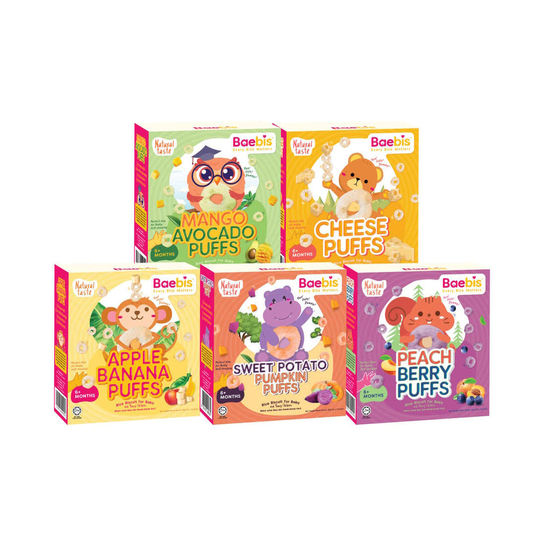 Baebis Puffs 35g (7g x 5 packs)