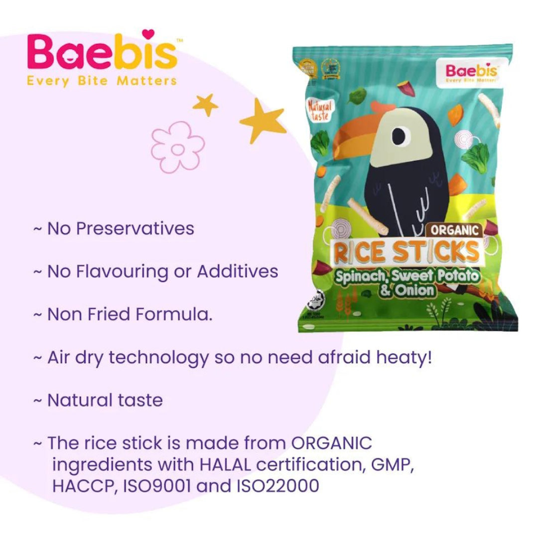 Baebis Organic Rice Stick (9 months +)