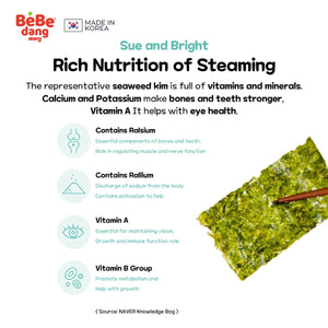 Bebedang Organic Roasted Seaweed (Box)